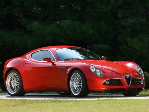 Покраска Alfa Romeo 8C Competizione