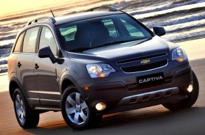 Покраска Chevrolet Captiva