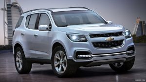 Покраска Chevrolet TrailBlazer