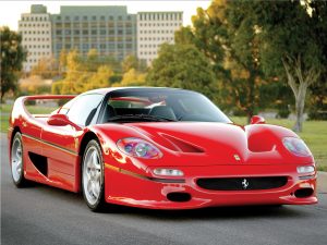 Покраска Ferrari F50