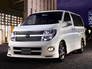 Покраска Nissan Elgrand