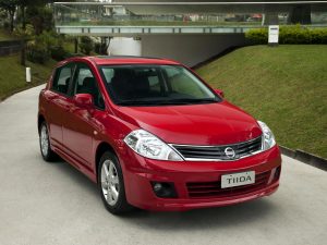 Покраска Nissan Tiida