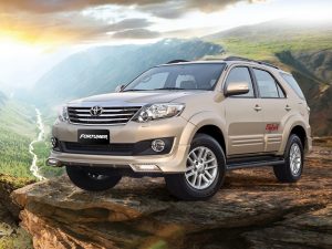 Покраска Toyota Fortuner