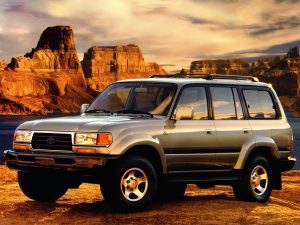 Покраска Toyota Land Cruiser 80