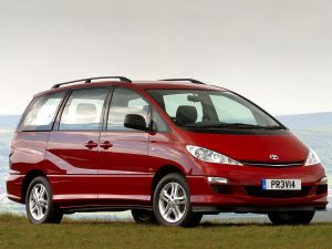 Покраска Toyota Previa