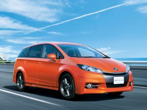 Покраска Toyota Wish